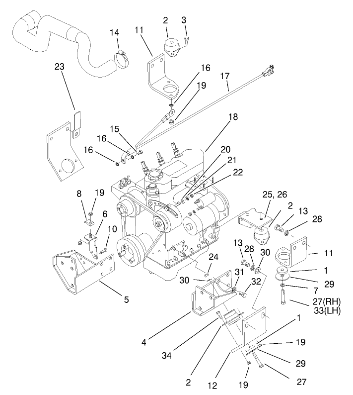 Engine Installation Assembly