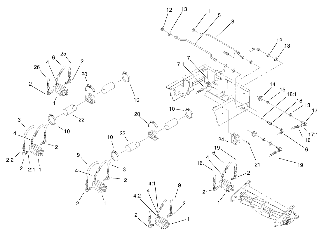 Reel Motors Assembly