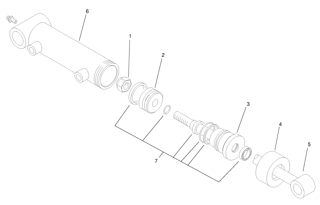 Hydraulic Cylinder No. 93-9311
