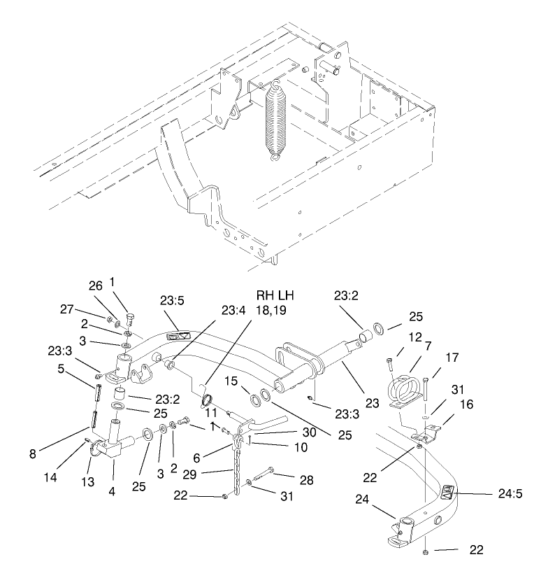 Rear Lift Arm Assembly