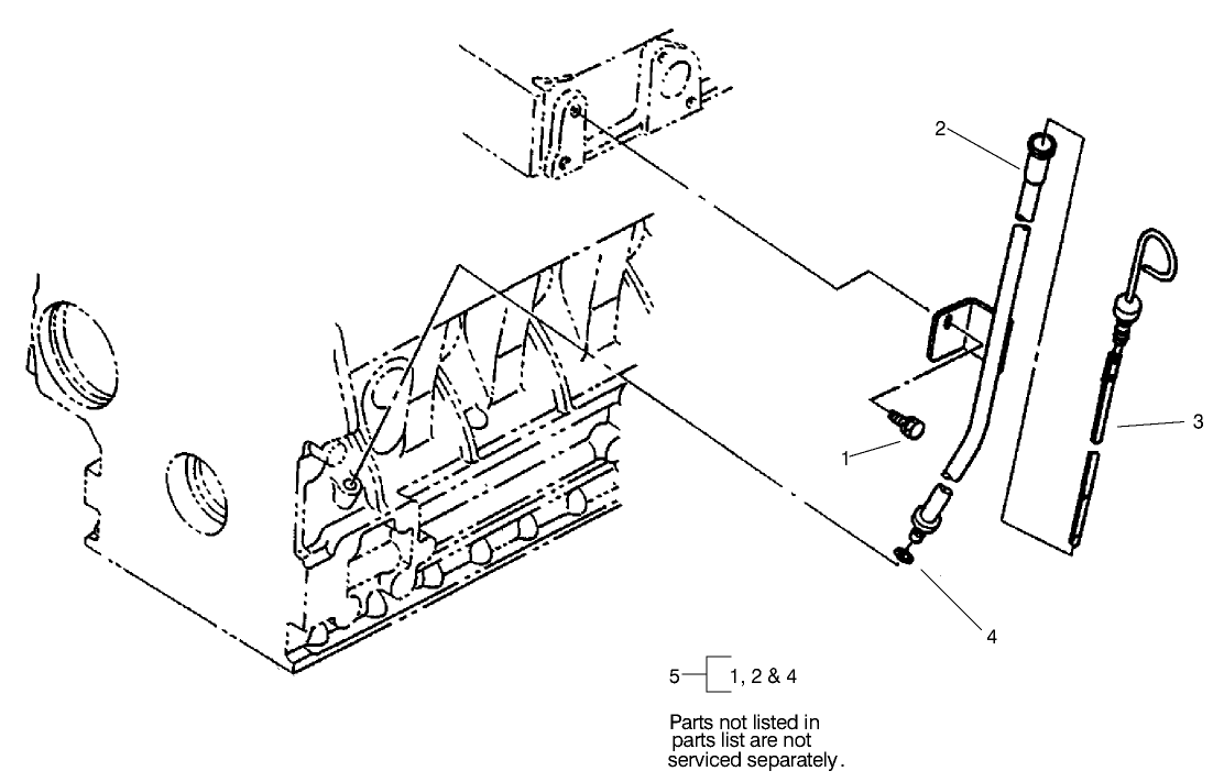 Dipstick And Guide Assembly