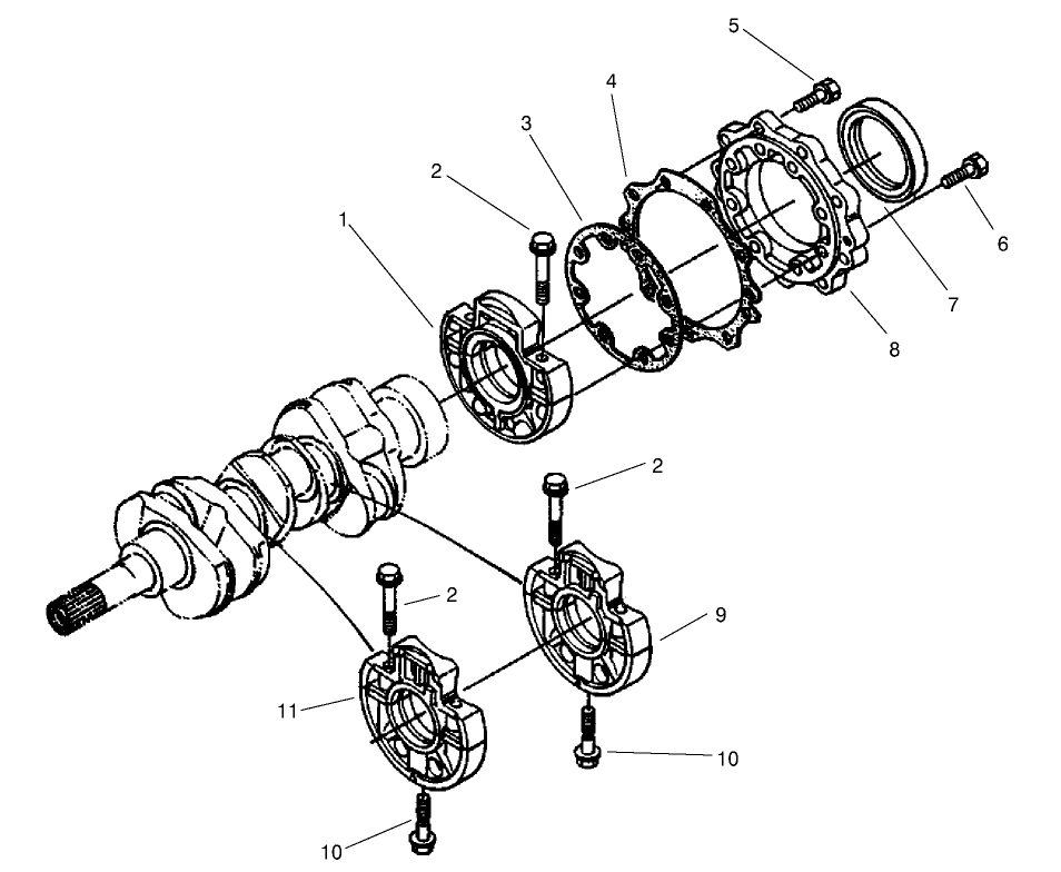 Main Bearing Case Assembly
