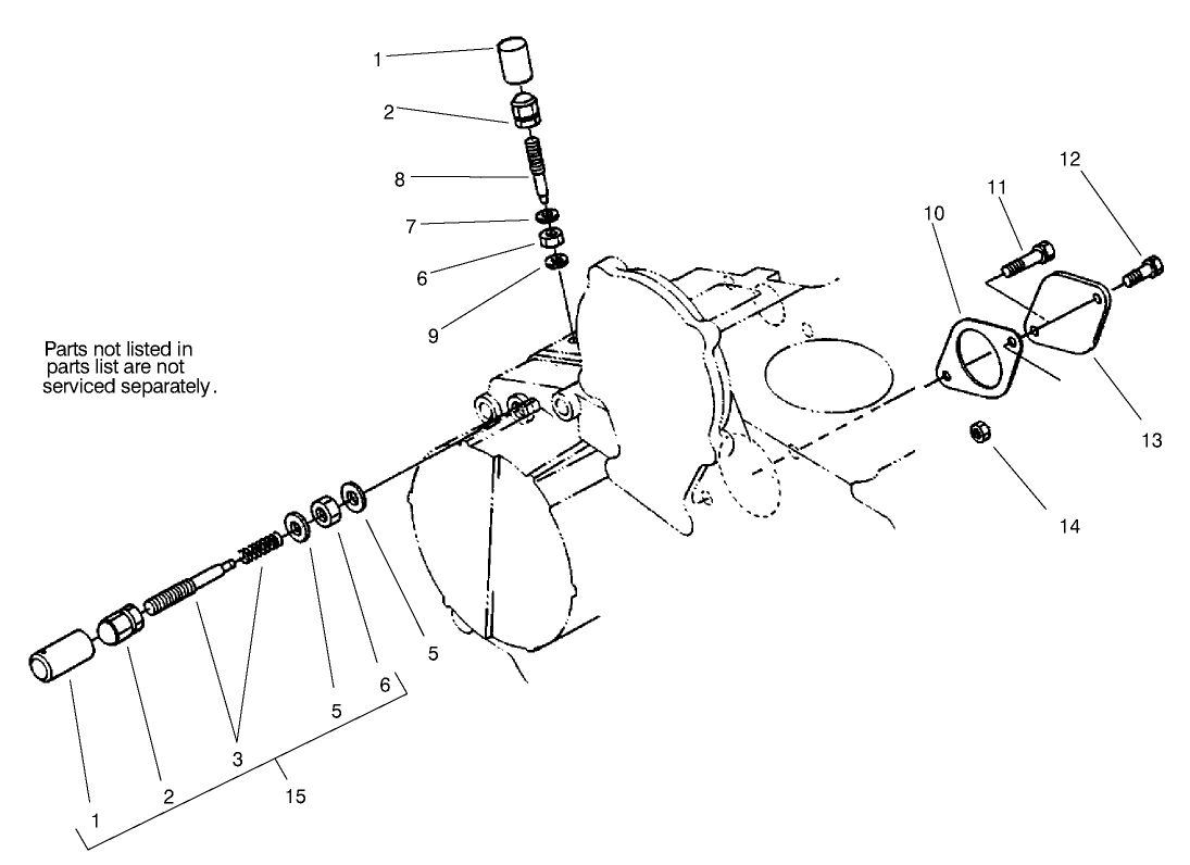 Engine Stop Lever Assembly