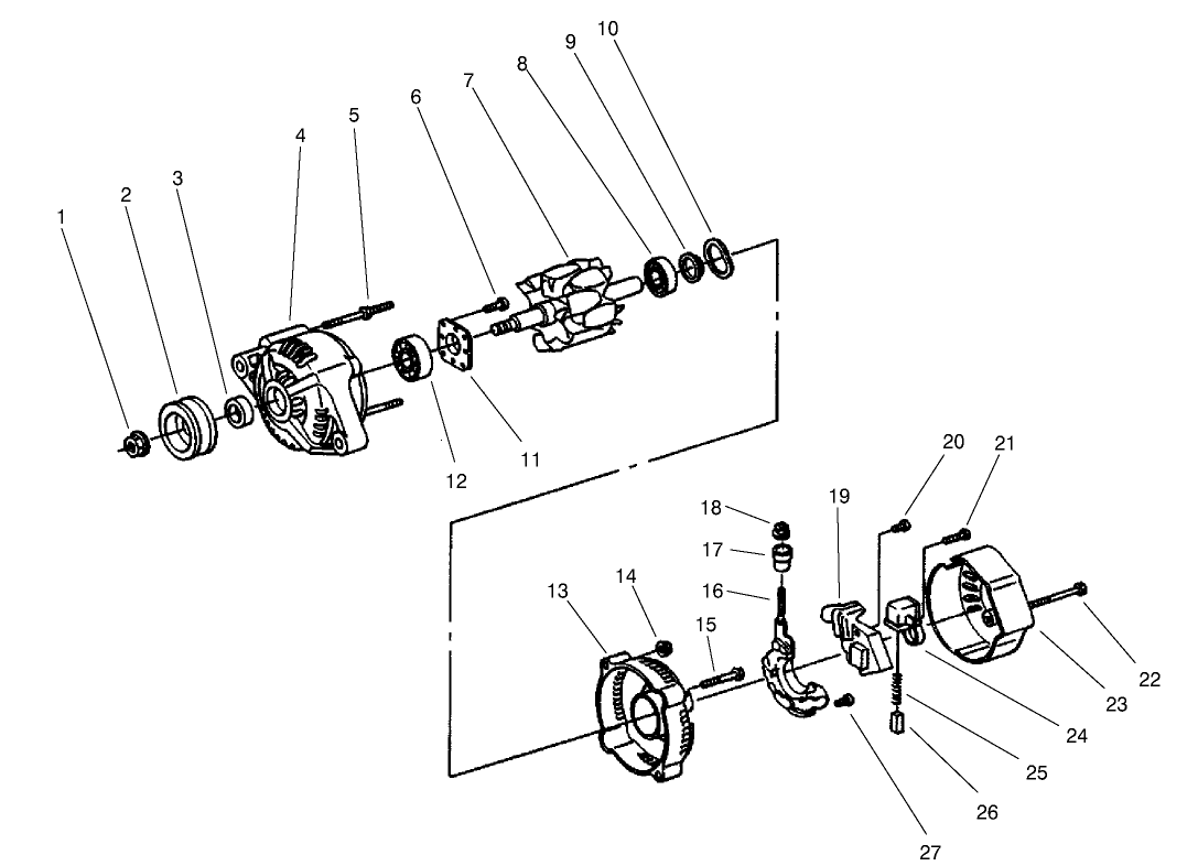 Alternator Assembly No. 98-9474