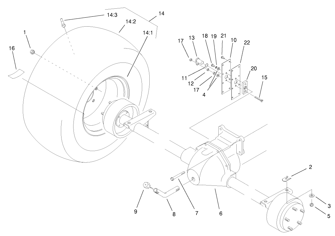 Front Axle Assembly