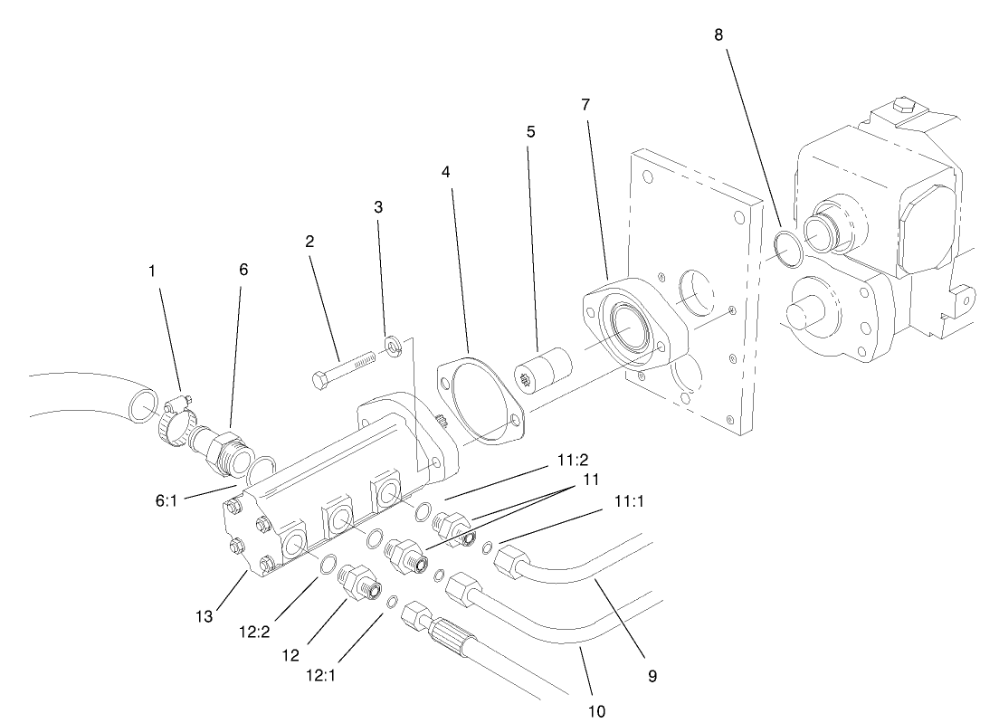 Gear Pump Installation Assembly