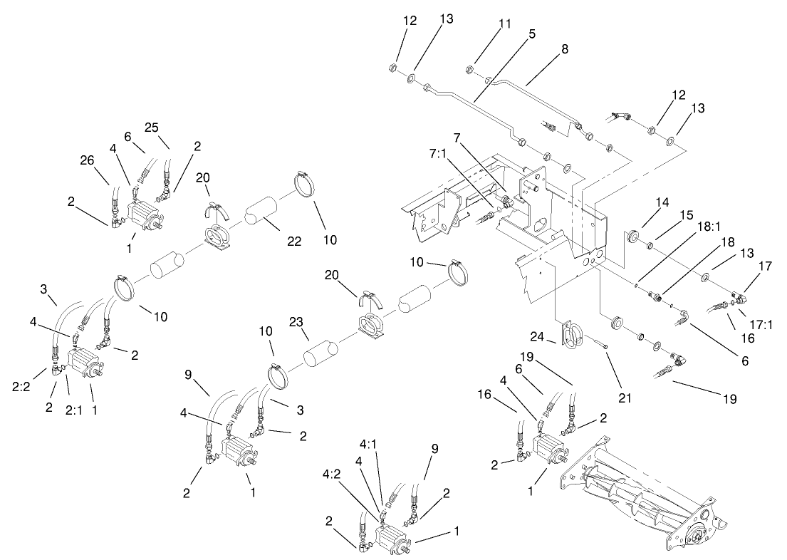 Reel Motors Assembly