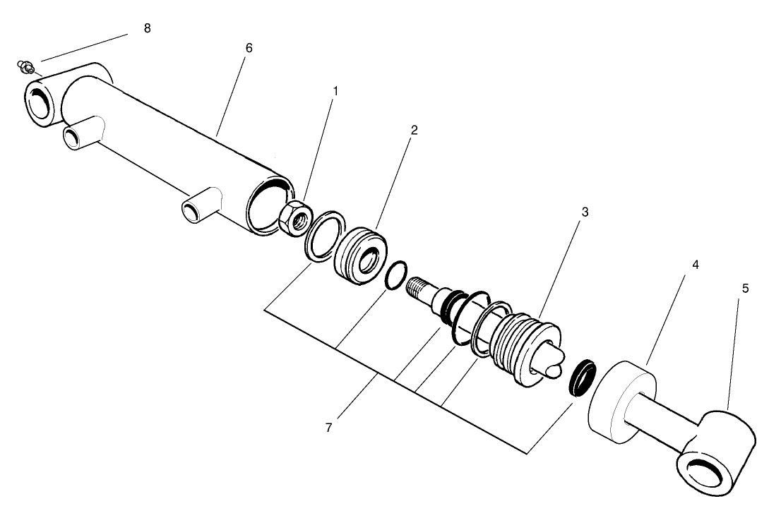Hydraulic Cylinder No. 93-9310