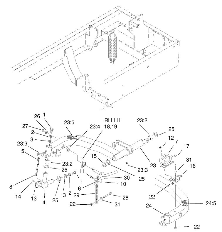Rear Lift Arm Assembly