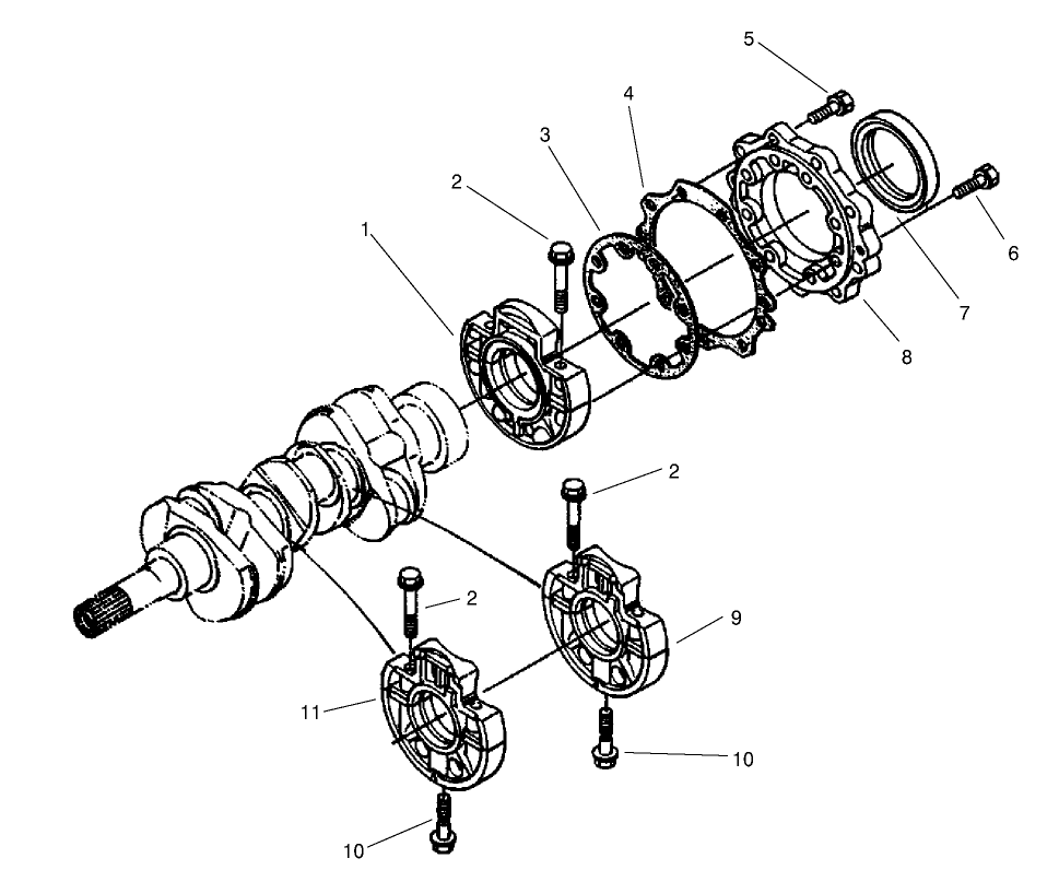 Main Bearing Case Assembly