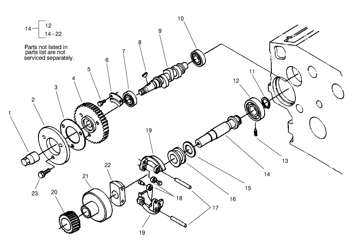 Fuel Camshaft Assembly