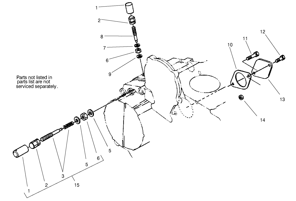 Engine Stop Lever Assembly