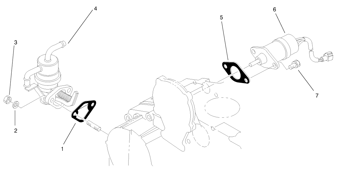 Stop Solenoid And Fuel Pump Assembly