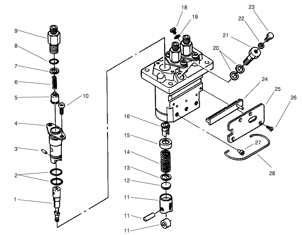 Injection Pump Assembly No. 98-9643