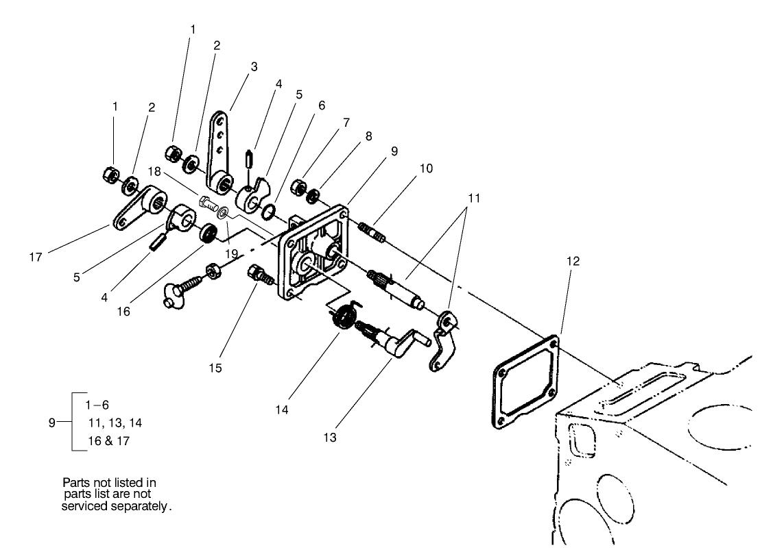 Speed Control Plate Assembly