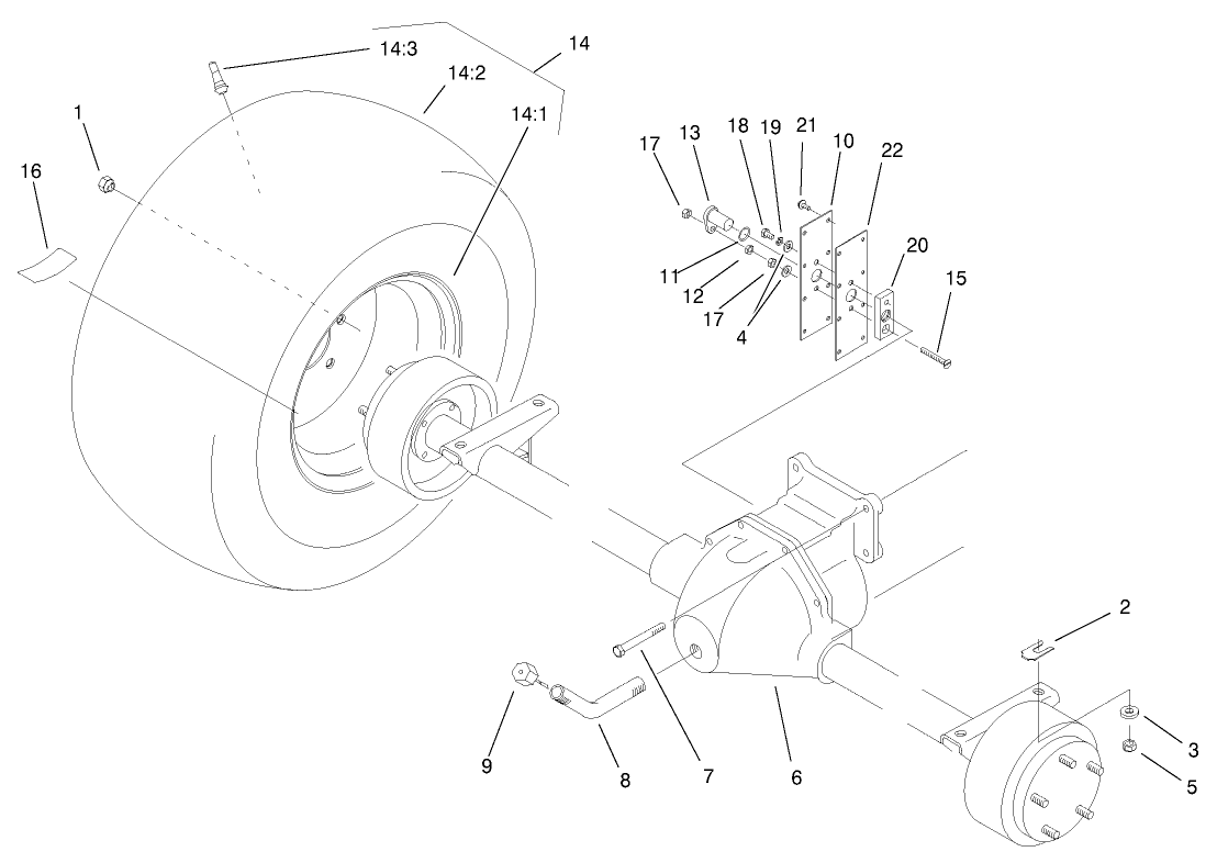 Front Axle Assembly