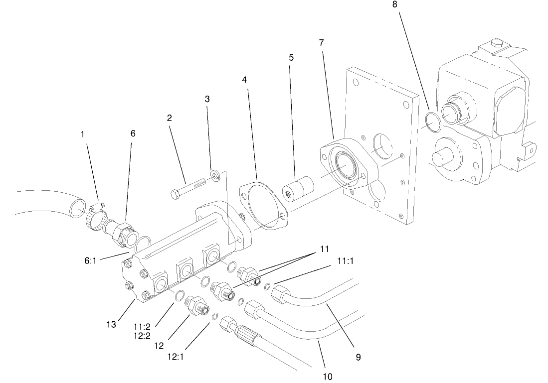 Gear Pump Installation Assembly