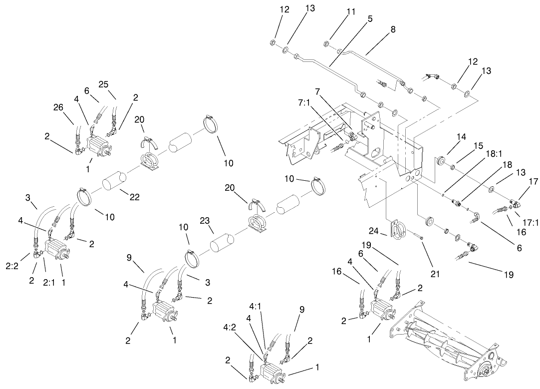 Reel Motors Assembly