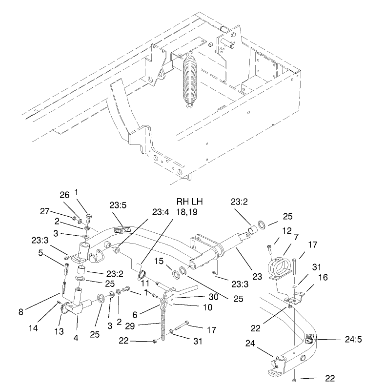 Rear Lift Arm Assembly