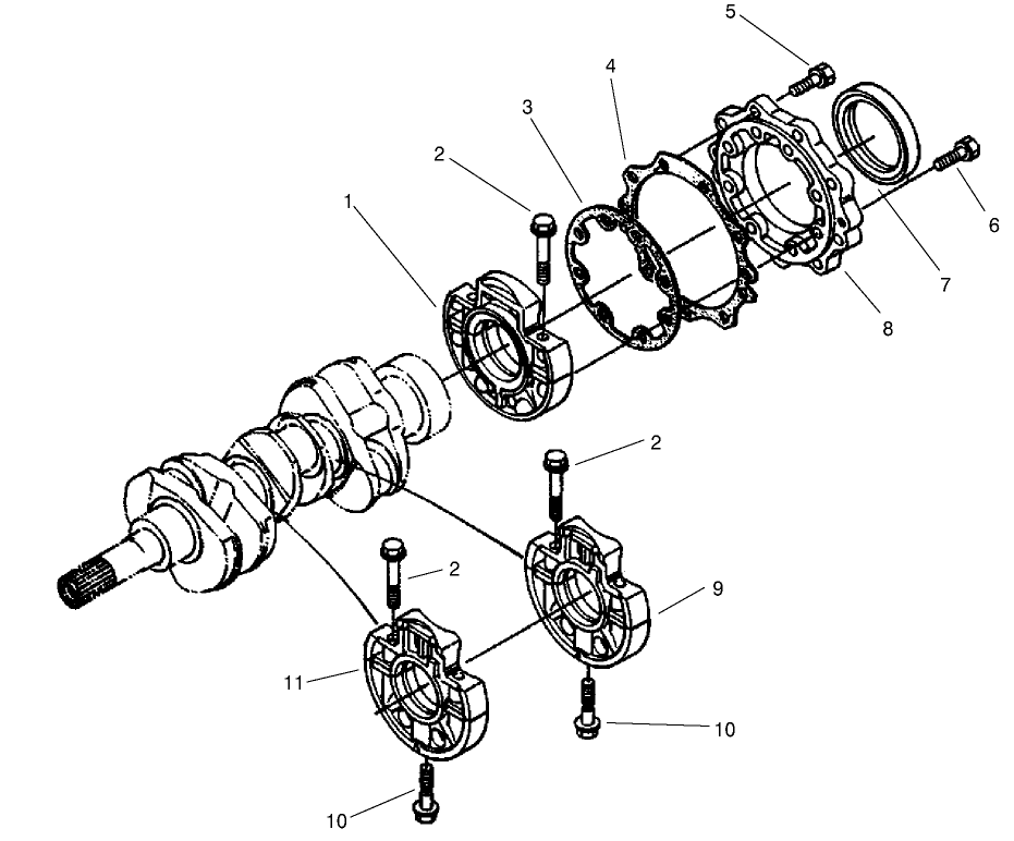 Main Bearing Case Assembly