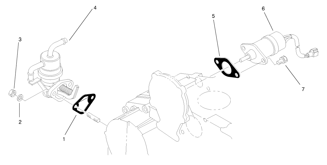 Stop Solenoid And Fuel Pump Assembly
