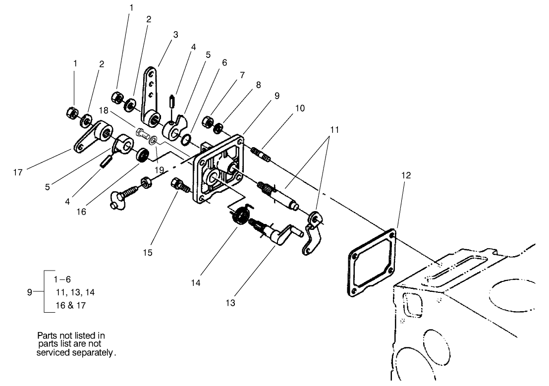 Speed Control Plate Assembly