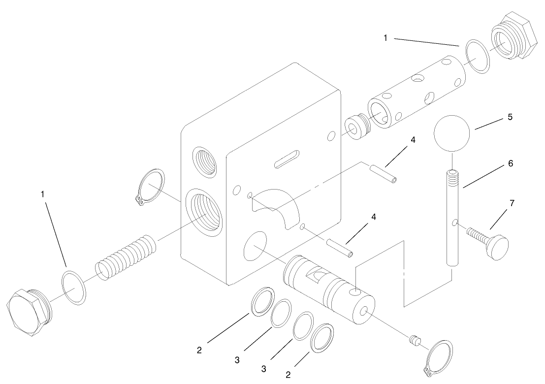 Hydraulic Valve Assembly No. 99-3073