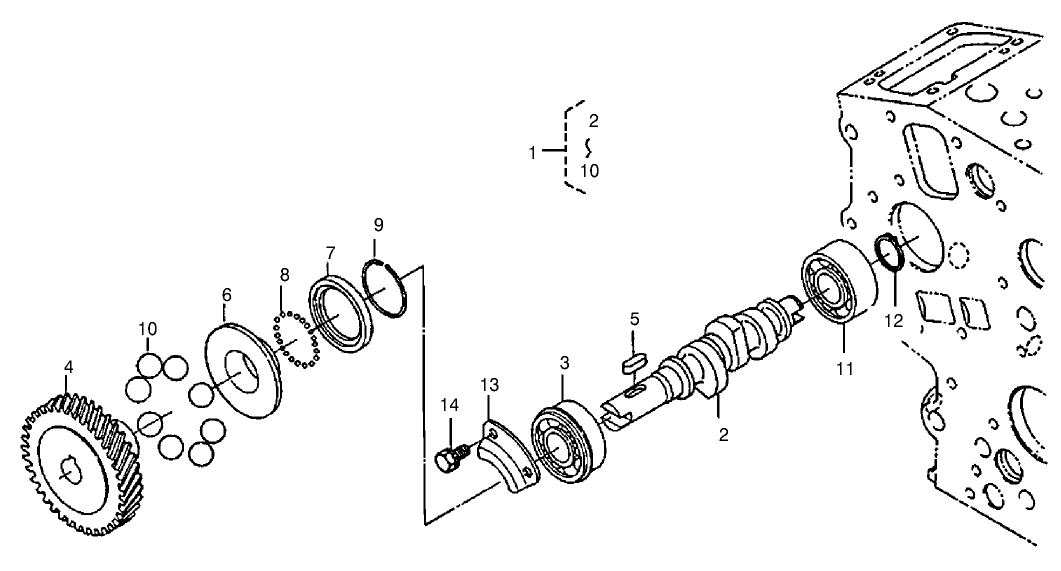 Fuel Camshaft Assembly