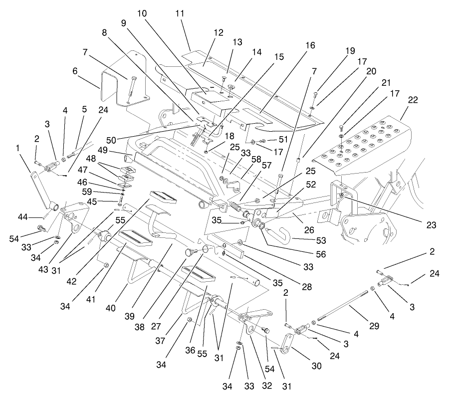 Control Pedal Assembly