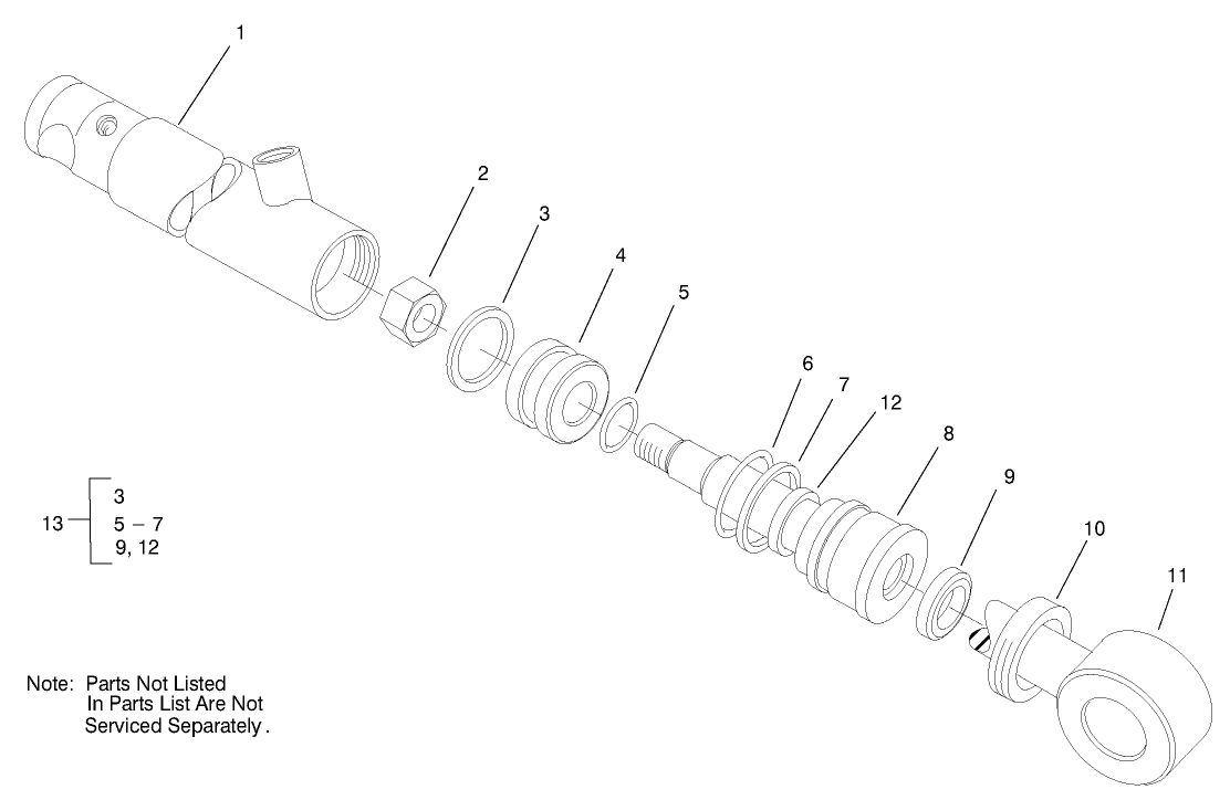 Hydraulic Cylinder No. 99-8160