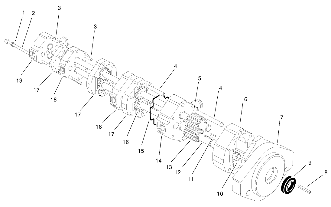 Hydraulic Pump Assembly No. 95-5976