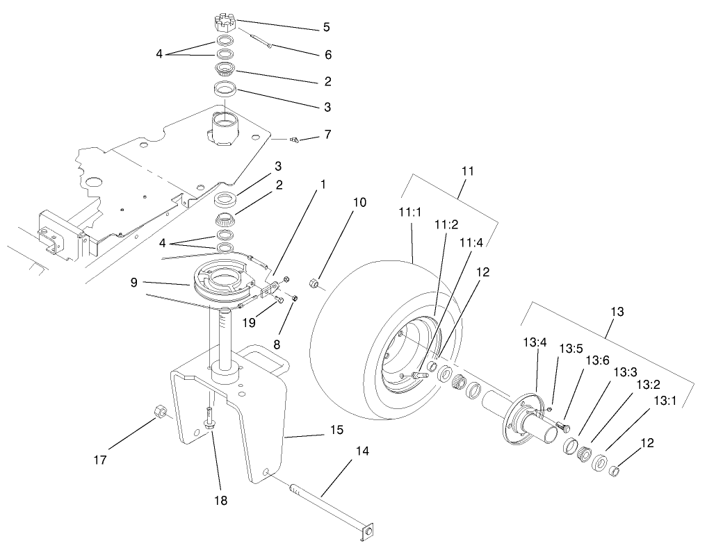 Rear Wheel Assembly