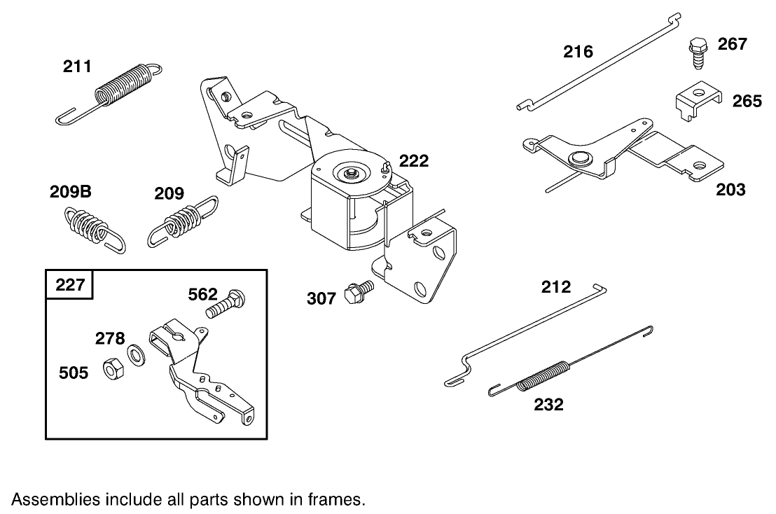 Engine-Briggs And Stratton Model 303447-1408-E1