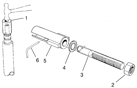 Special Tools Bearing Replacement Tool Kit No. Tor238900