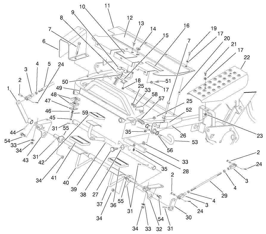 Control Pedal Assembly