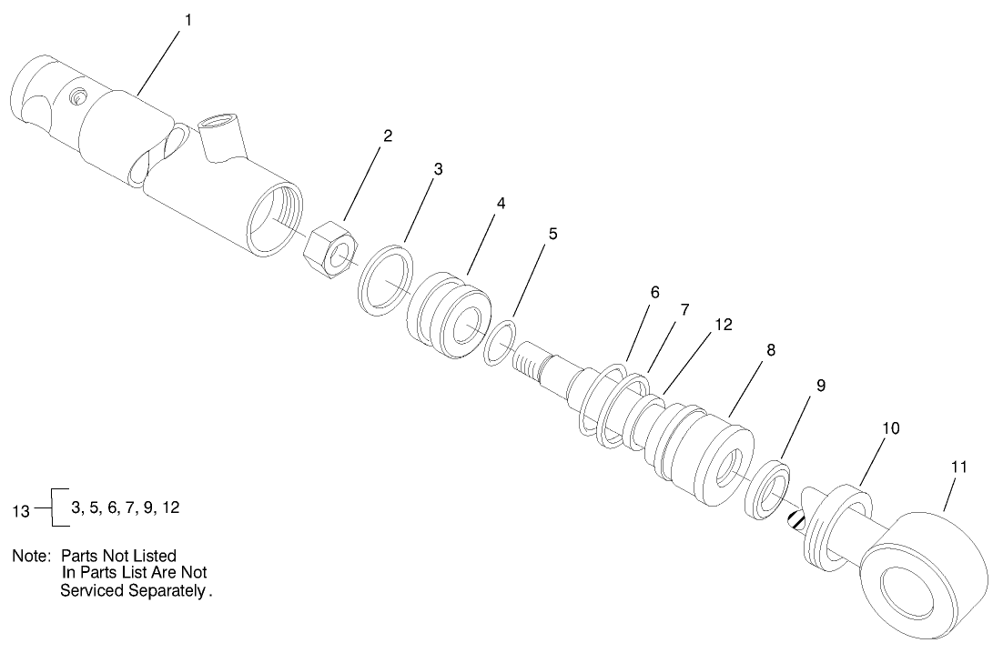 Hydraulic Cylinder No. 99-8160