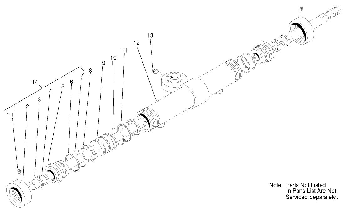 Hydraulic Cylinder Assembly No. 83-2330