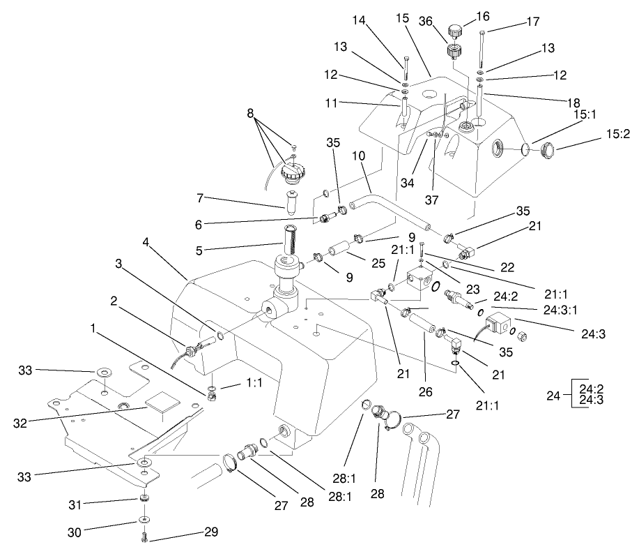 Hydraulic Reservoir Assembly