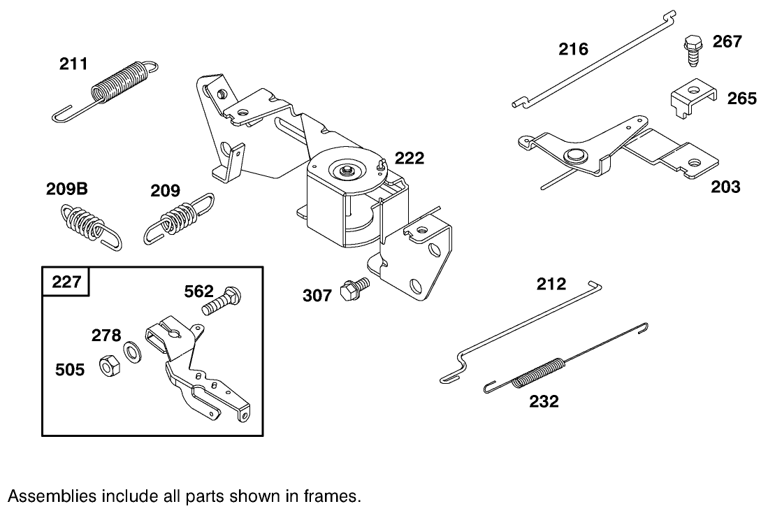 Engine-Briggs And Stratton Model 303447-1408-E1