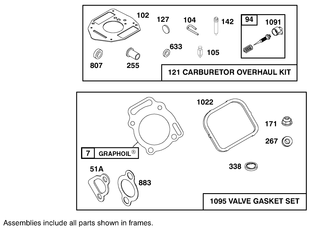 Engine-Briggs And Stratton Model 303447-1408-E1