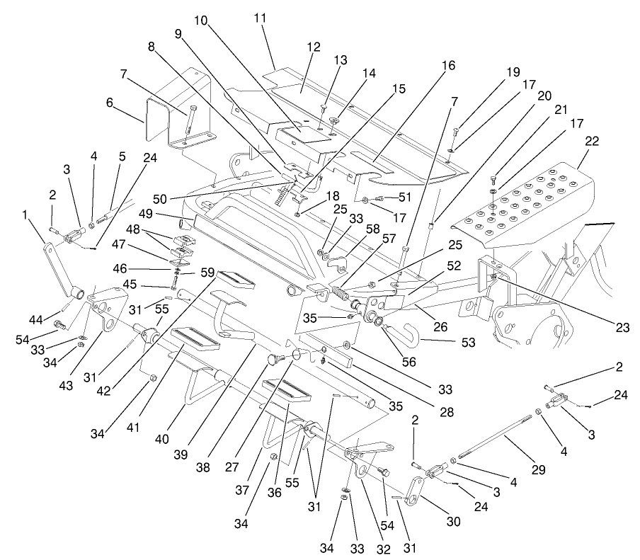 Control Pedal Assembly