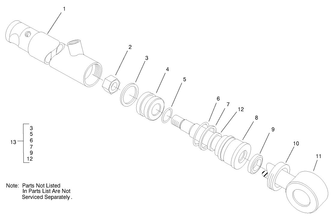 Hydraulic Cylinder No. 99-8160
