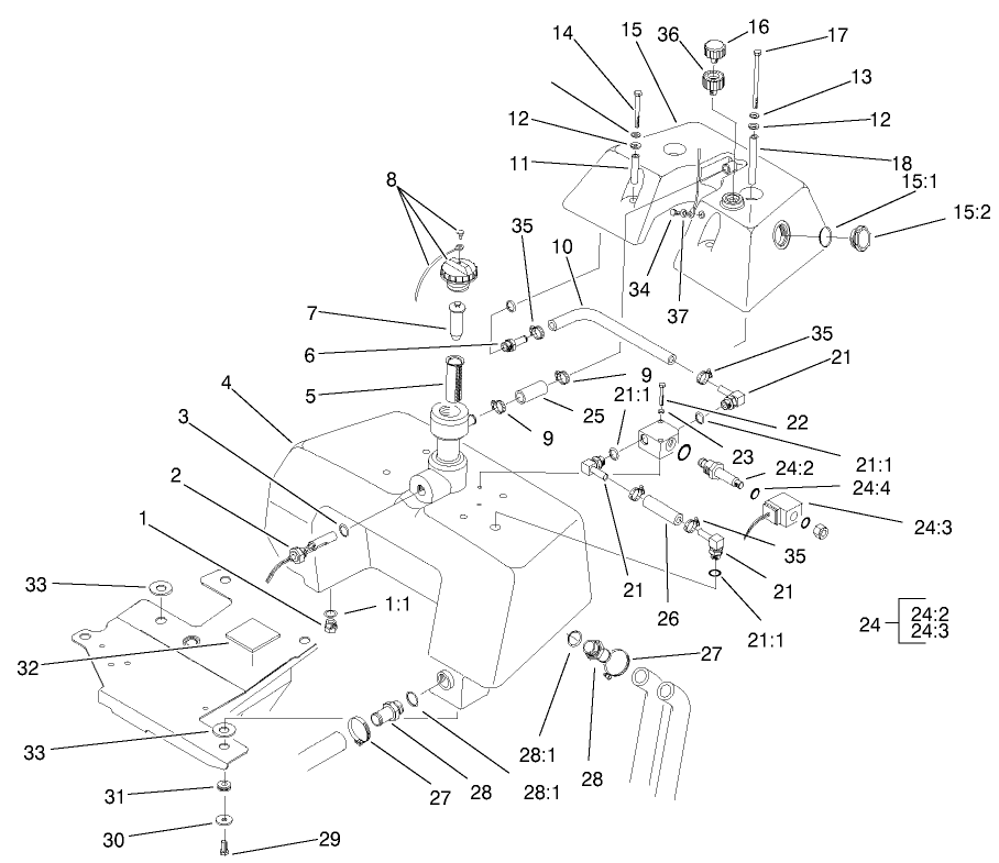 Hydraulic Reservoir Assembly
