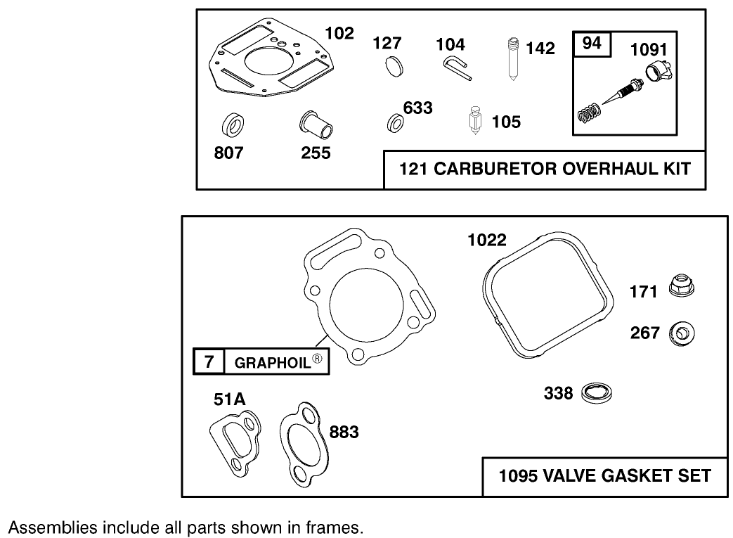 Engine-Briggs And Stratton Model 303447-1408-E1