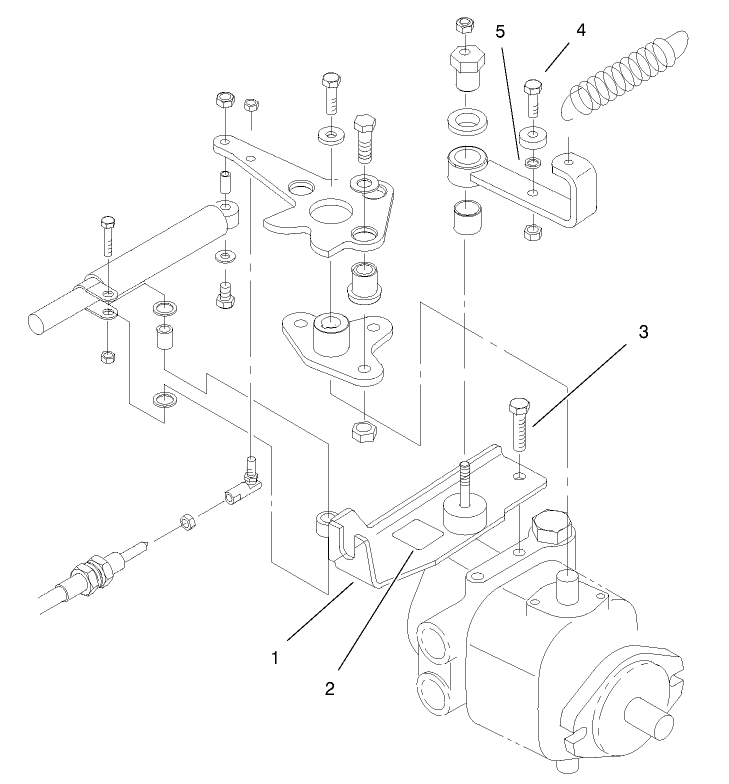 Traction Cable Support Assembly