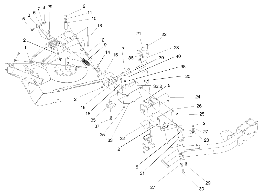Rh Lock And Lift Assembly