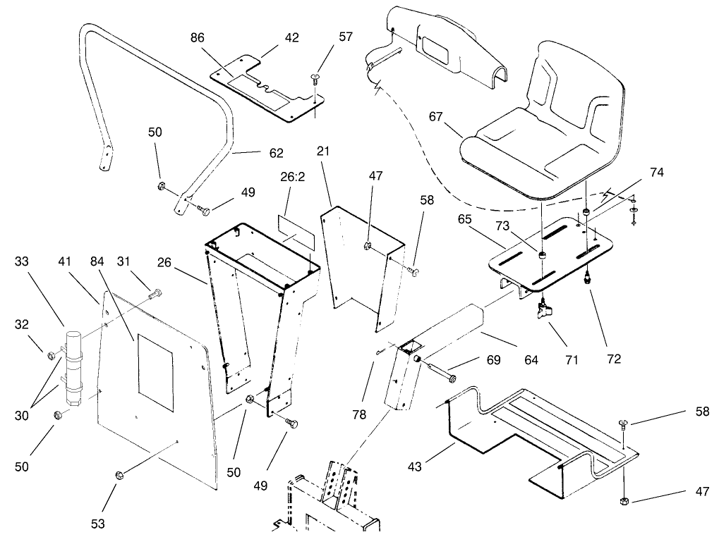 Seat And Mounting Assembly