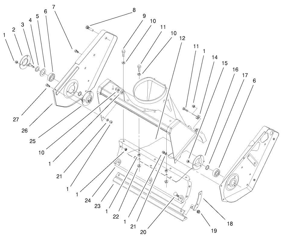 Housing and Side Plate Assembly