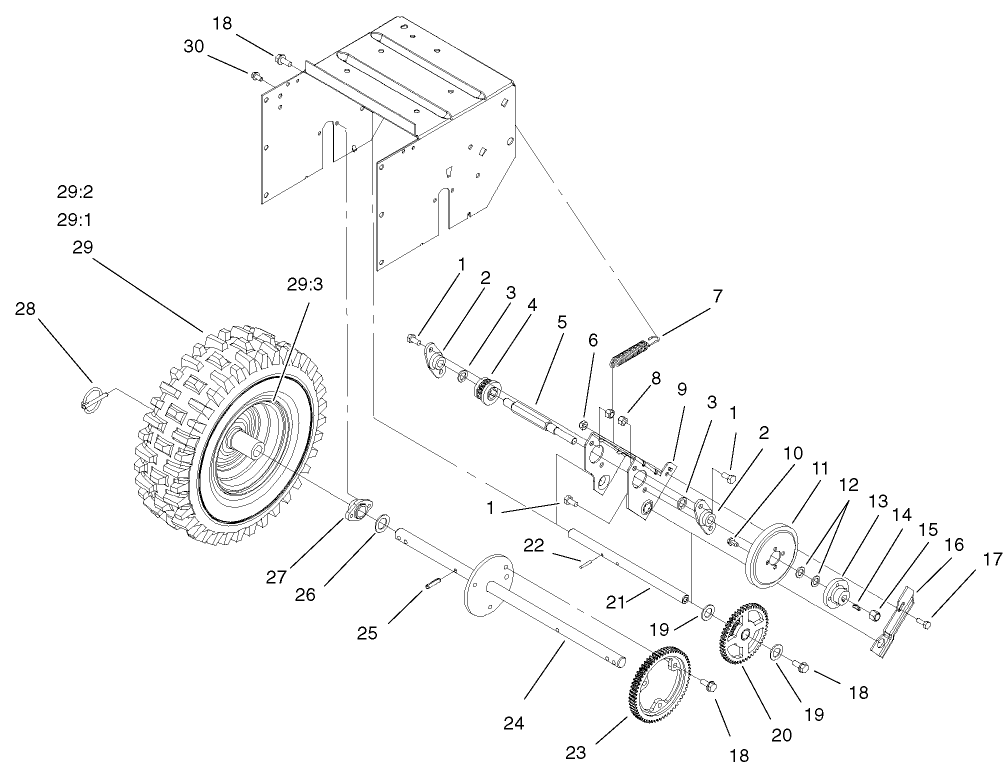 Traction Assembly (continued)