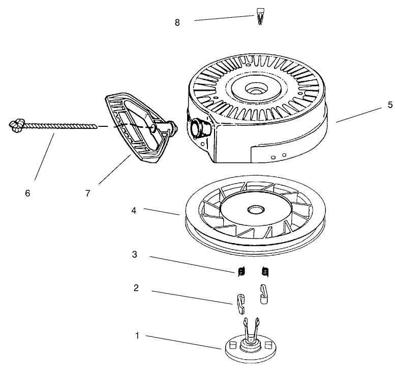Rewind Starter No. 59072